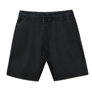 NEW ZARA SATIN EFFECT SHORTS X THE STANDARD BLACK | 0706/321